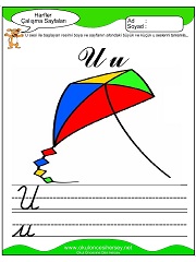 U Sesi Çalışma Sayfaları